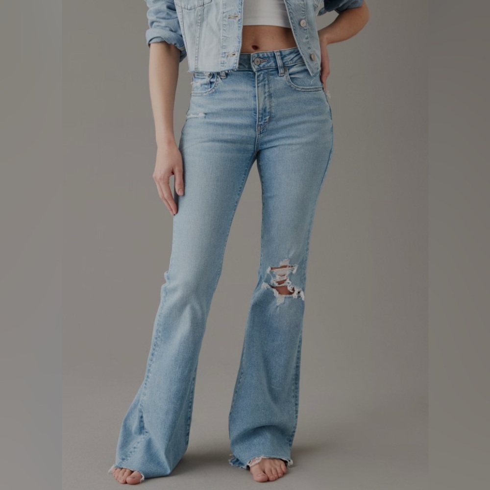 American Eagle Outfitters high rise Flare Jeans
